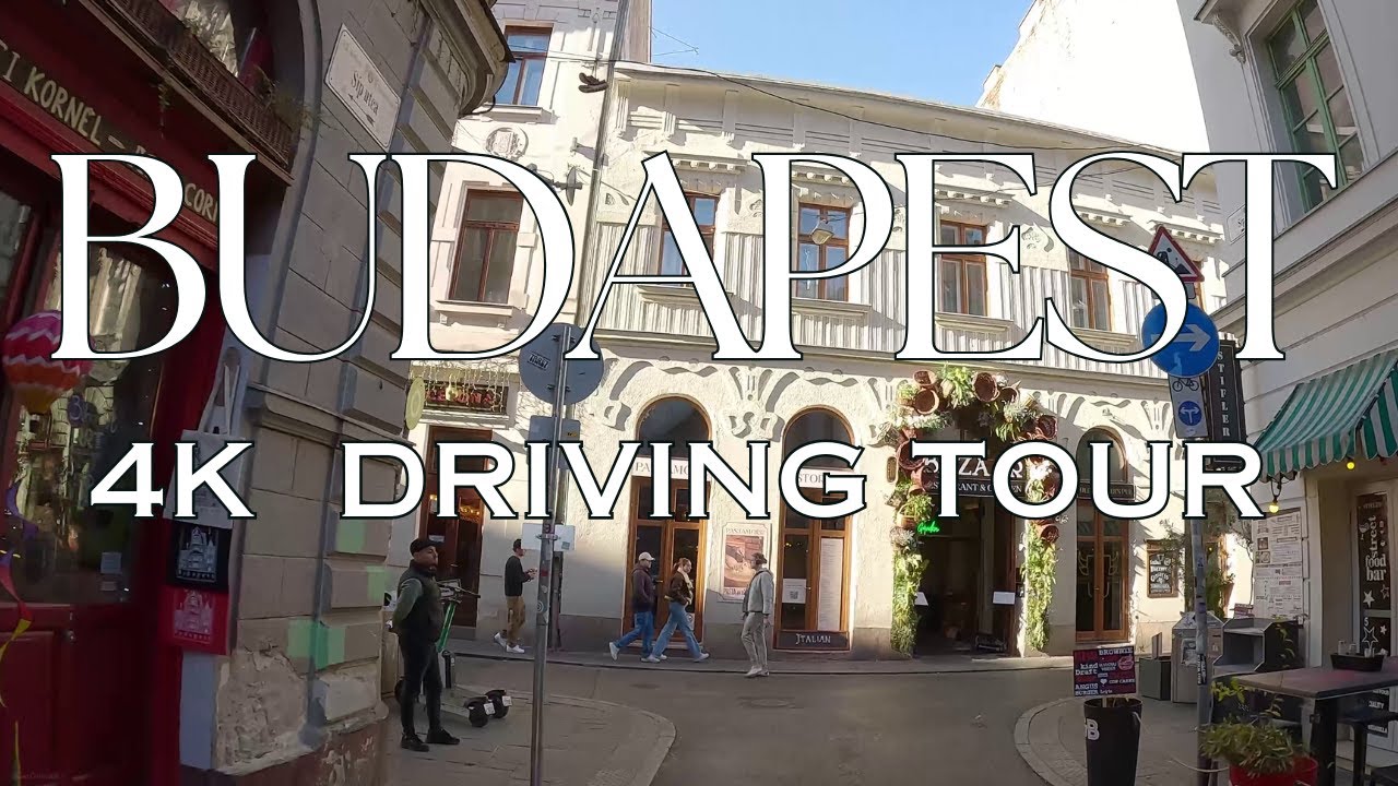 🇭🇺 Budapest 4K: Driving Through Historic District VII in Stunning Autumn Colors (2024)