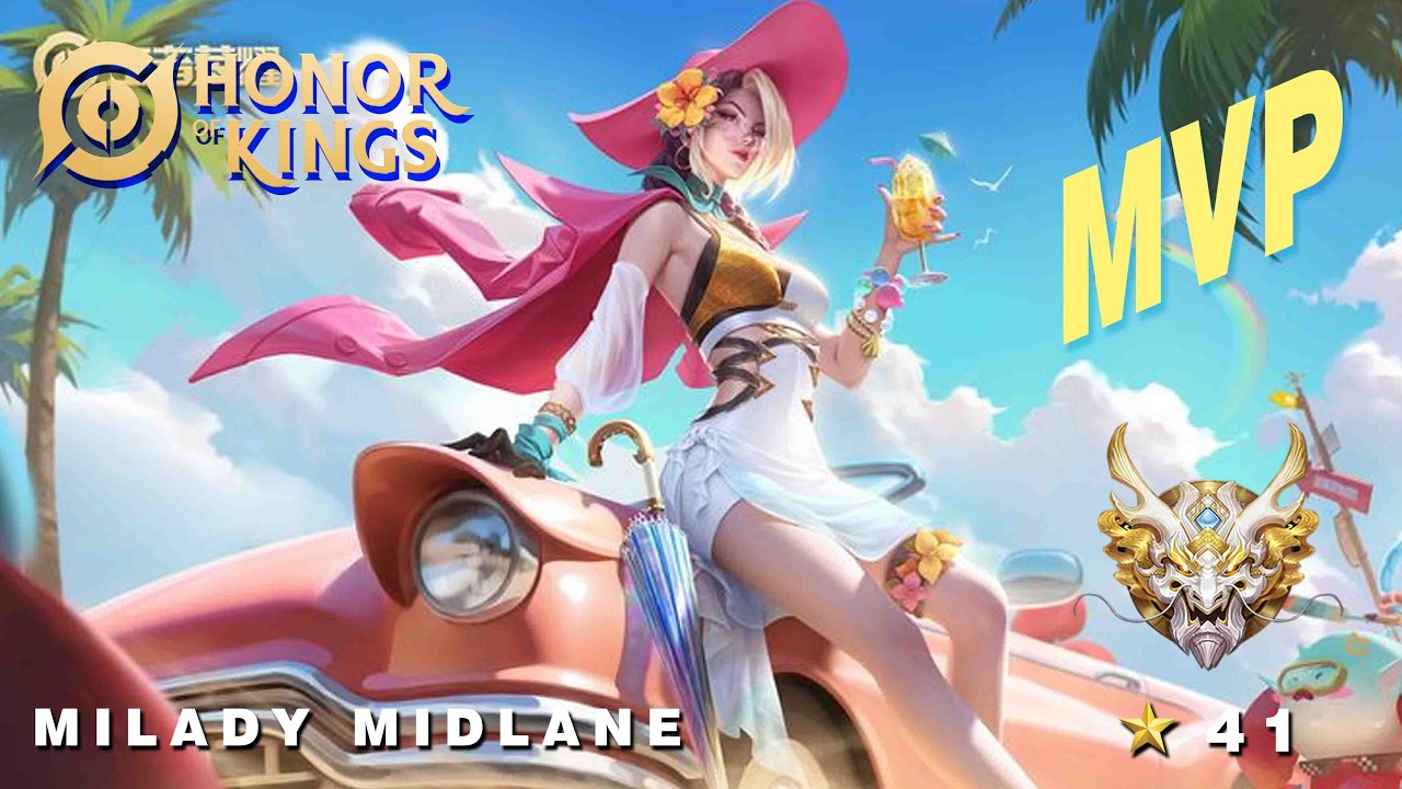 Ngabuburit nonton Milady SSS MVP Gameplay | Honor of Kings