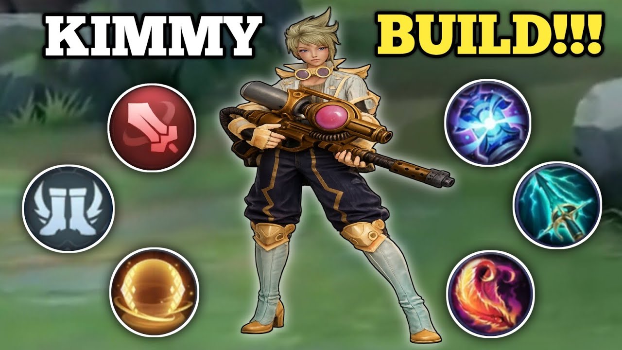 KIMMY NEW BUILD AND EMBLEM 2026! (100% broken!💀) BUILD TOP 1 GLOBAL KIMMY -MLBB