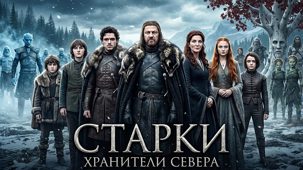 СТАРКИ - Вы Даже Не Представляете Кем Они Были На САМОМ ДЕЛЕ! (Игра Престолов)