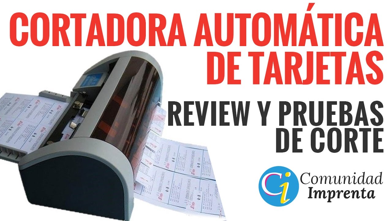 Cortadora Eléctrica de Tarjetas de Presentación (Tarjetas de Visita)