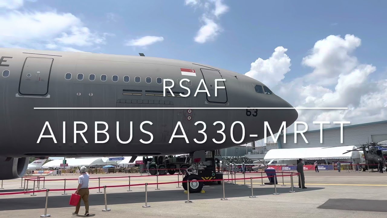 RSAF Airbus A330 MRTT Multi-Role Tanker Transport Static Display Singapore Airshow 2022