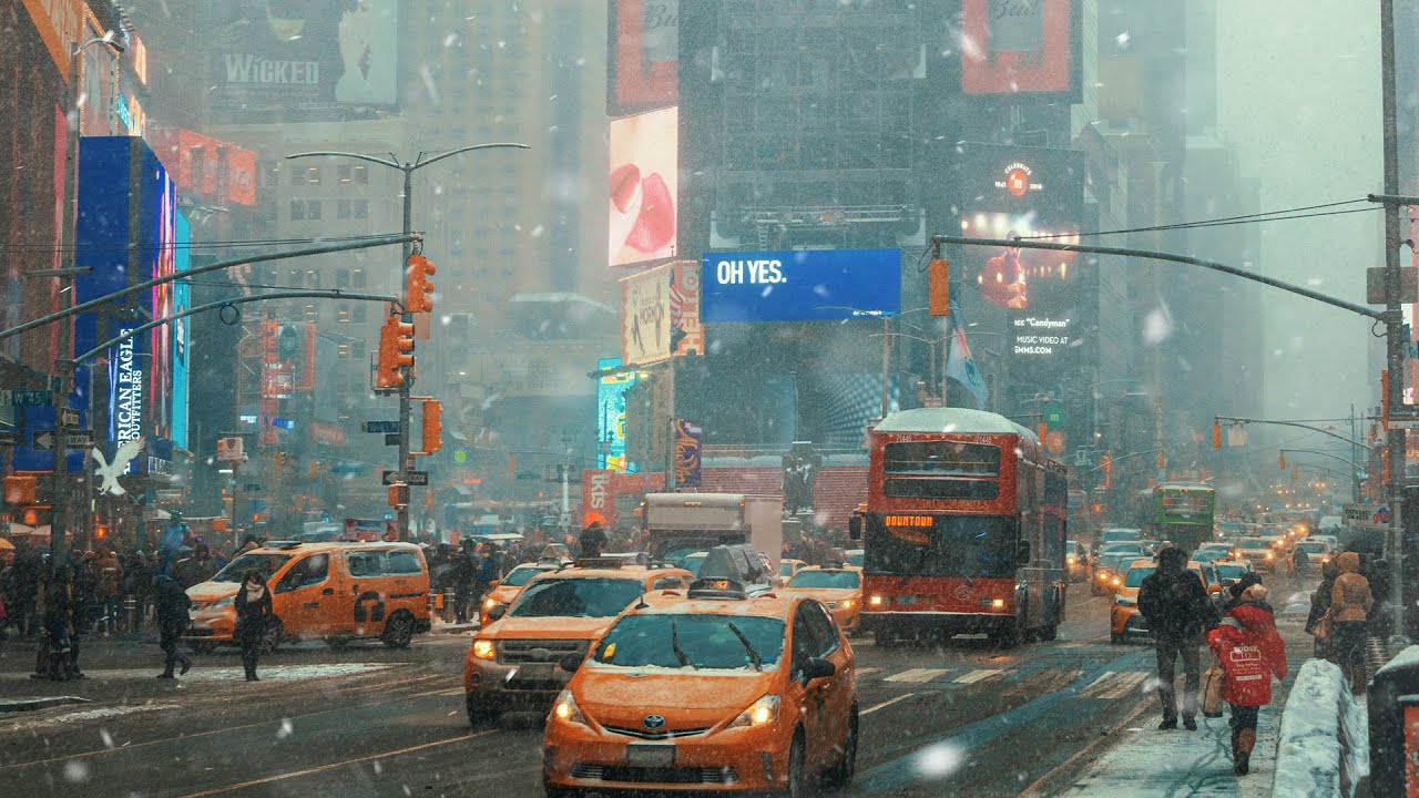 내 취향의 재즈가 흐르던 타임스퀘어 거리의 카페 | Jazz Piano | Playlist | 카페 음악 | 로비 음악