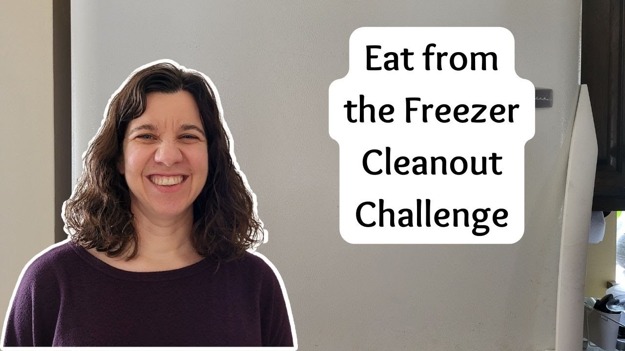 Eat from the Freezer Cleanout Challenge | Pantry Challenge with My Freezer Stockpile