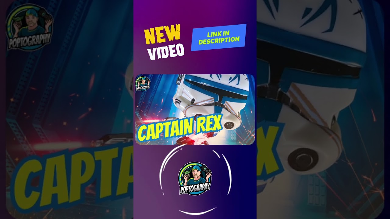 Star Wars funko Pop! Toy Photography | Captain Rex from GameStop 2-Pack Promo