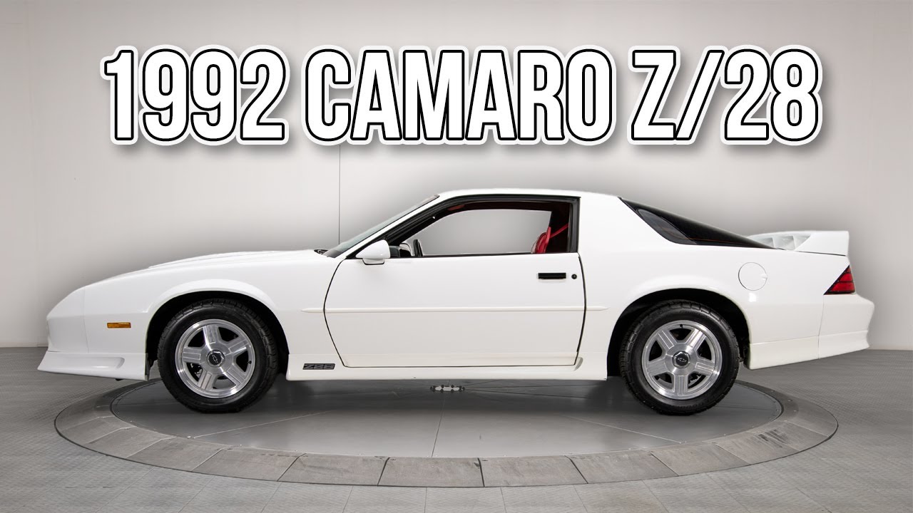 1992 Chevrolet Camaro Z/28 Coupe 5.7L V8 Auto  -  SOLD  -  #137490