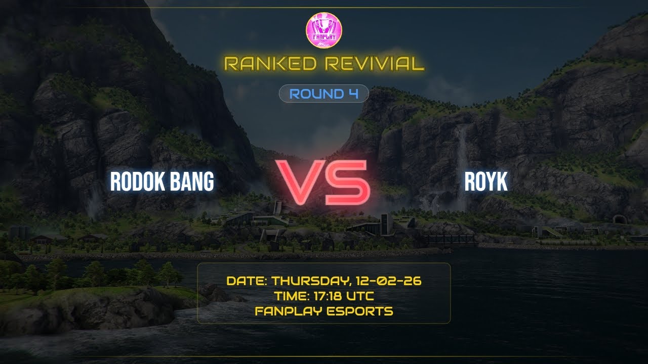  RODOK BANG vs ROYK | R4 | M3 | RR | FNPE