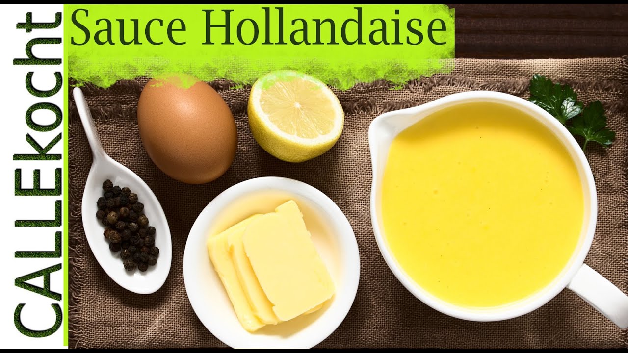 Sauce Hollandaise selber machen - Rezept zum Spargel - einfach lecker