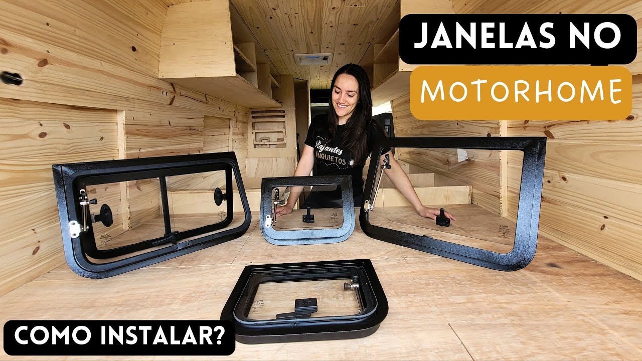 Como instalar janelas no motorhome: tudo que você precisa saber – T5 Ep20