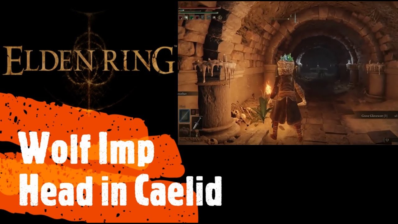 Elden Ring [Wolf Imp Head in Caelid]