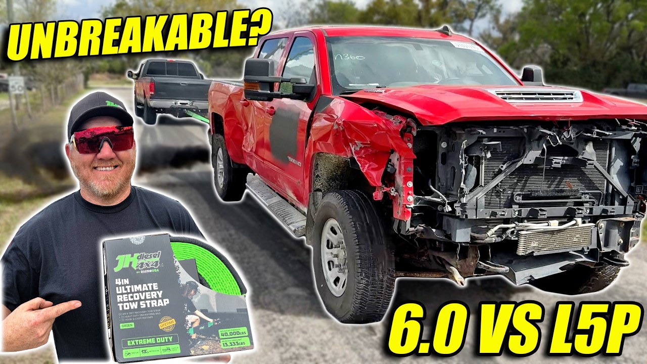 Durability Testing Our Own Tow Strap!!! Will It Survive??? We TRY To Break It!!!