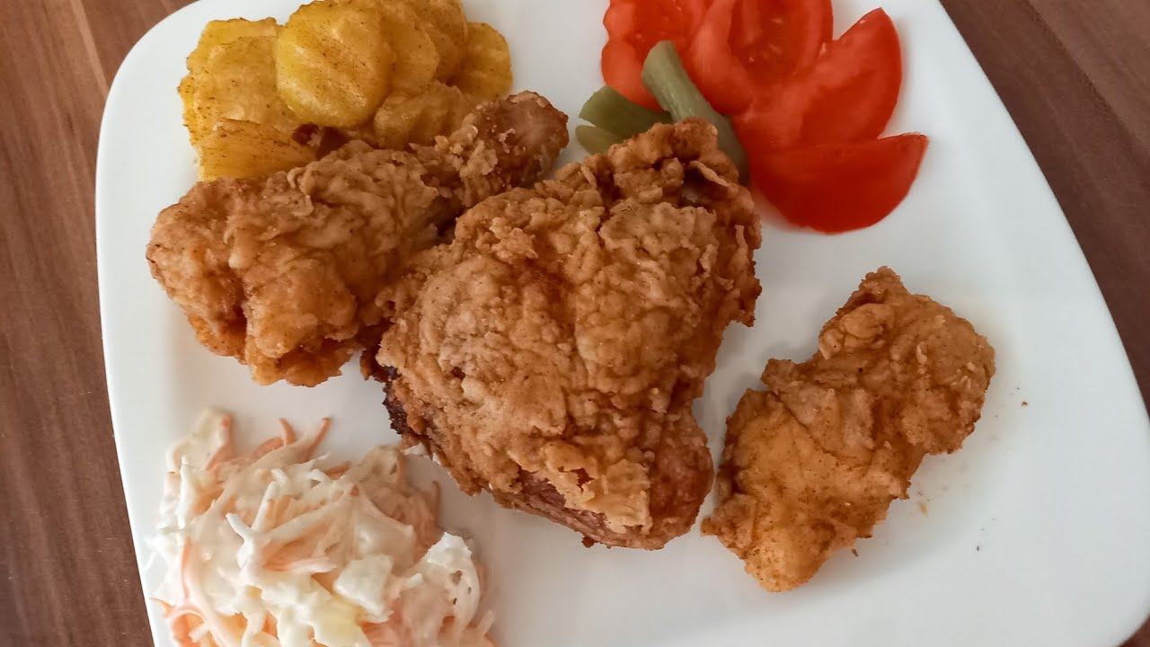 KFC Frittiertes Hähnchen- حصريا بروستد مطعم دخاخ -fried chicken #brusted #kfc