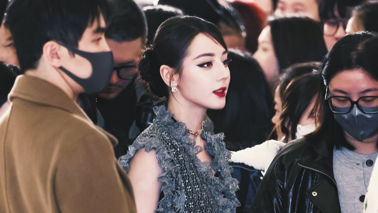 Fancam 5.12.2024 Queen Dilraba for Today Dior light up event 🤩#迪丽热巴 #dilireba
