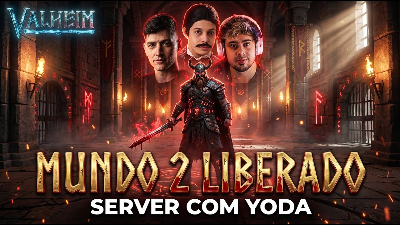 Soltamos o mundo 2 inteiro de Ashlands! Server com Yoda - Valheim