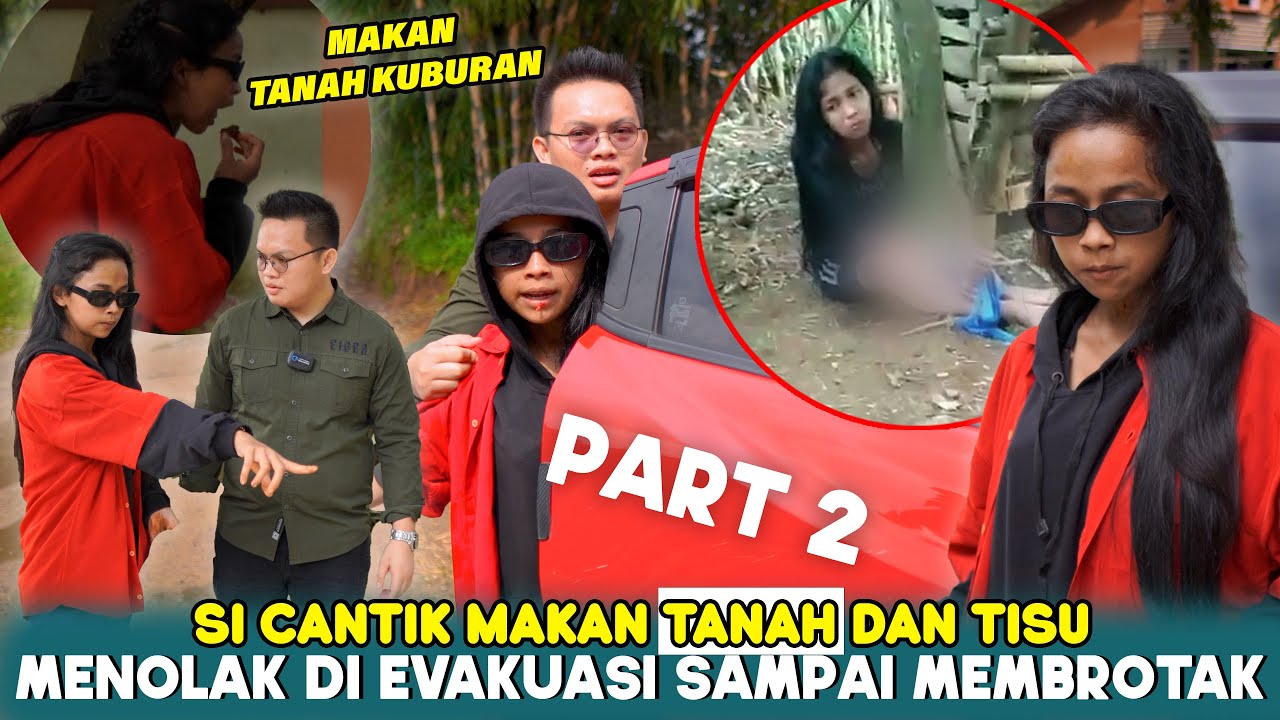 SICANTIK MAKAN TANAH KUBURAN 😱‼️ D3PRESI BARU SEBULAN KOK SUDAH SEPARAH INI |PART 2