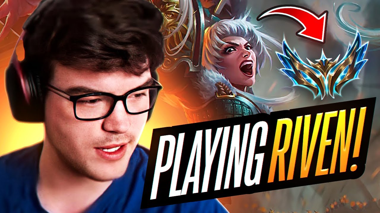 Finally playing Riven in CHALLENGER LOBBIES again!