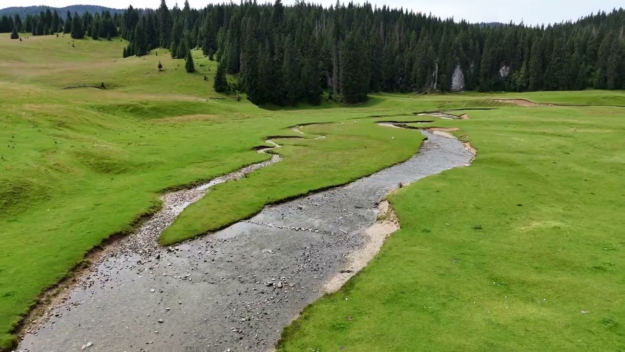 A Ponor-patak és a Ponor-rét, Pádis-karsztfennsík, Bihar-hegység, Erdélyi-szigethegység, Erdély