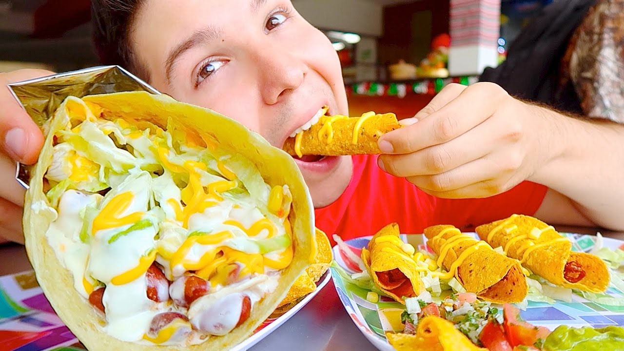 Mexican Food • MUKBANG