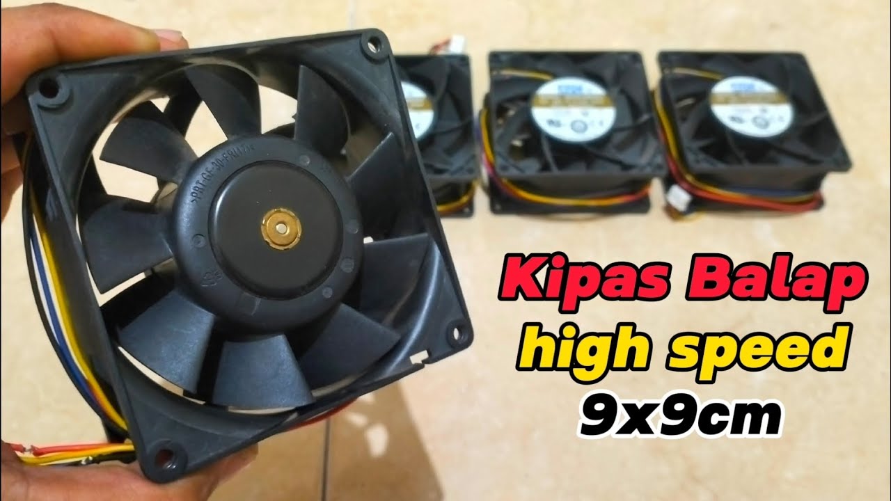 Review Kipas Balap High Speed Super Kenceng