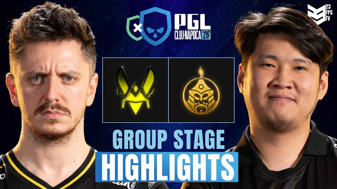 [Highlights] Vitality vs MongolZ | PGL Cluj-Napoca 2026 | Group Stage