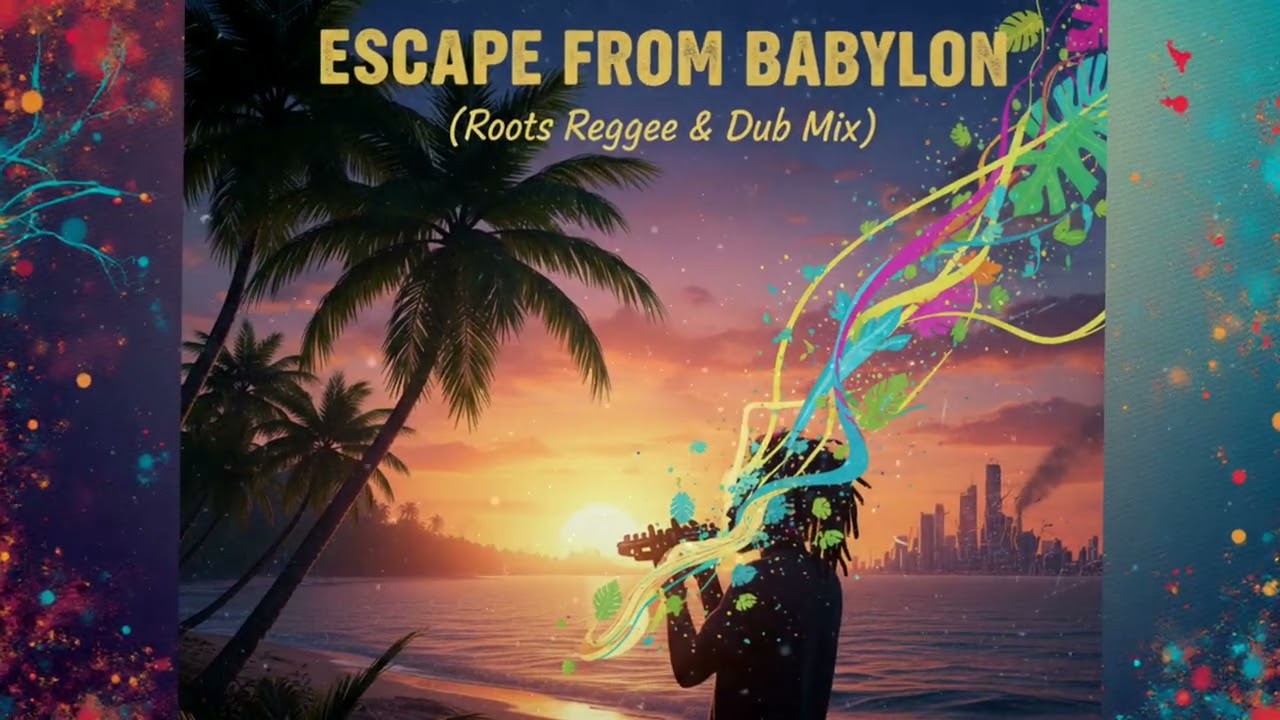 AlgoRhythmTR - Escape From Babylon (Roots Reggae & Dub Mix) | Chill Reggae 2025