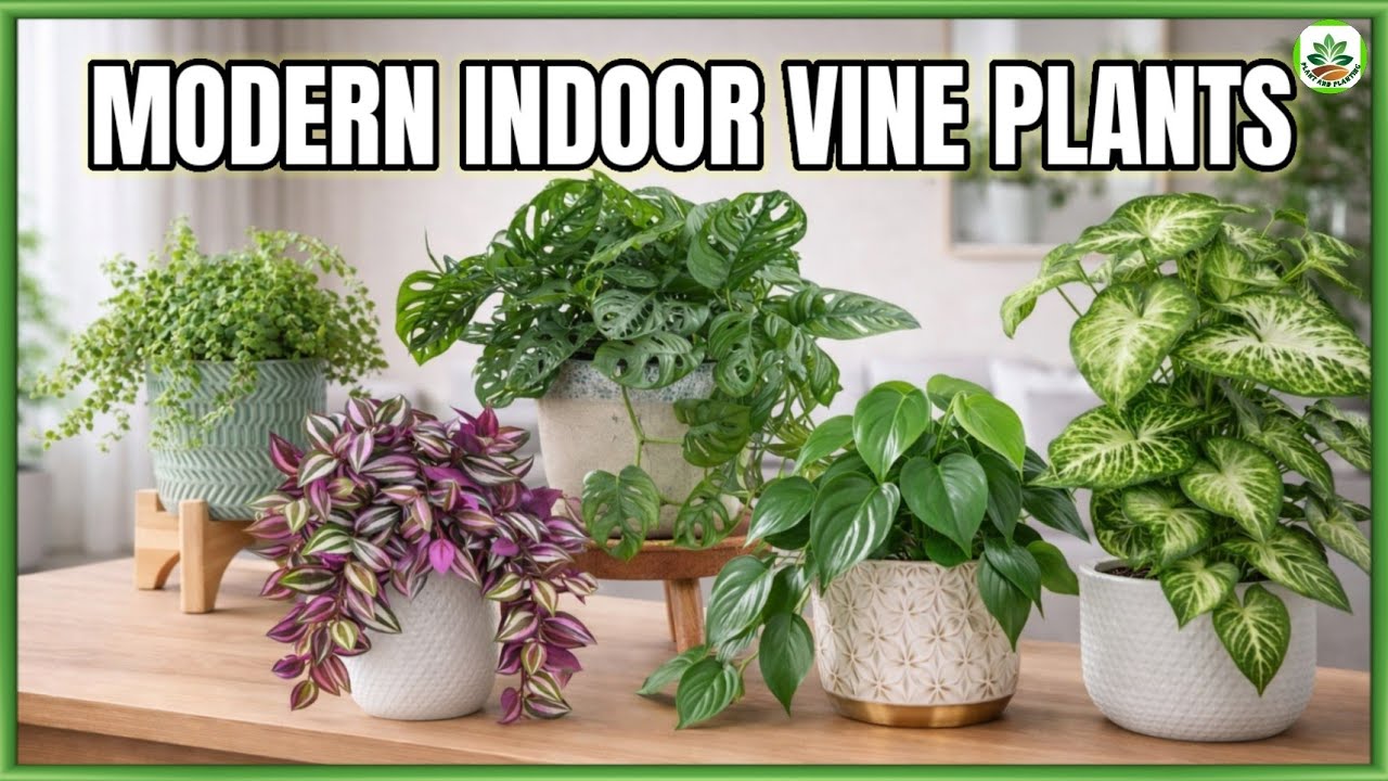 Modern Indoor Vine Plants That Transform Your Living Space