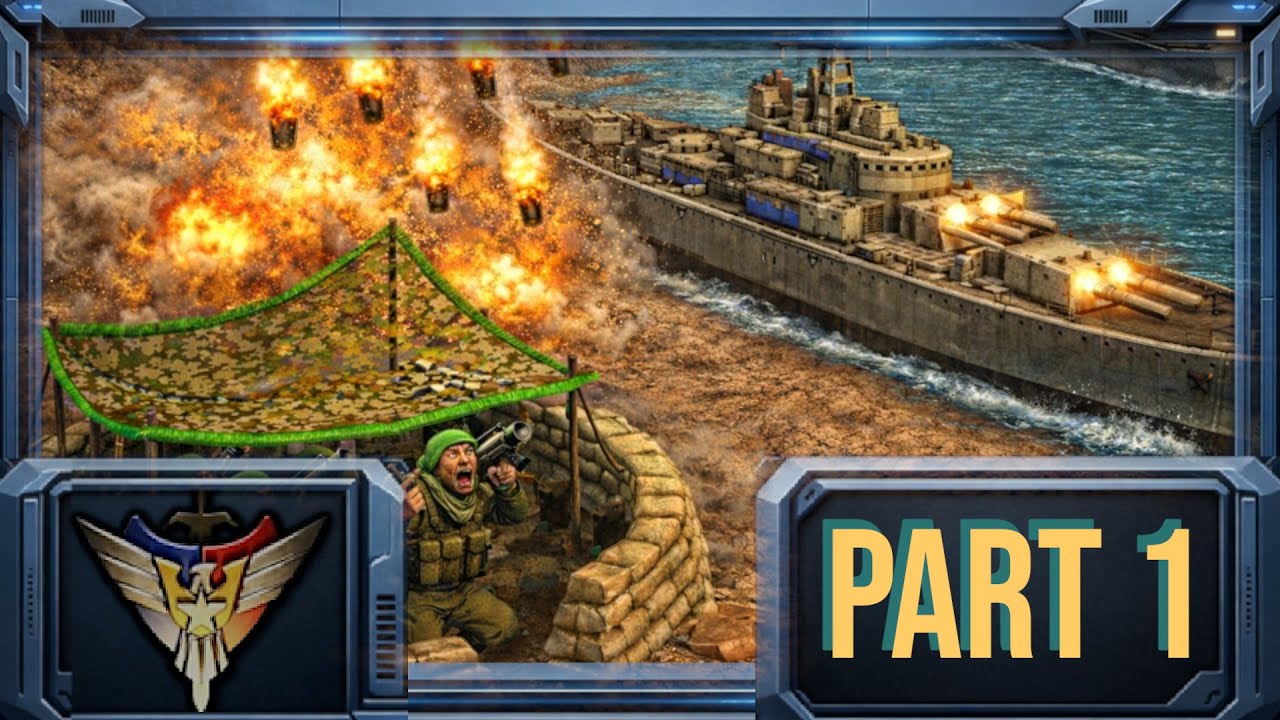 C&C Generals Zero Hour - USA Campaign on HARD Starts Strong, Ends Brutal (Part 1)