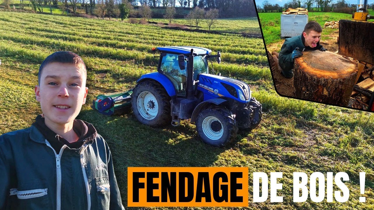 Broyage des couverts végétaux et bois