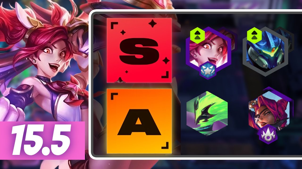 MELHORES COMPOSIÇÕES do PATCH 15.5 do TFT | Tier S e A Atualizadas!