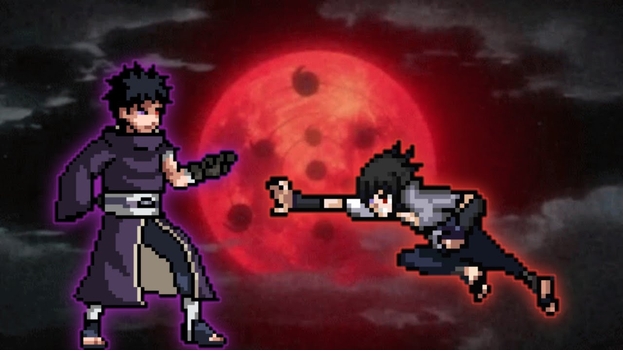 Obito Uchiha OP VS Sasuke Uchiha OP in Jump Force Mugen