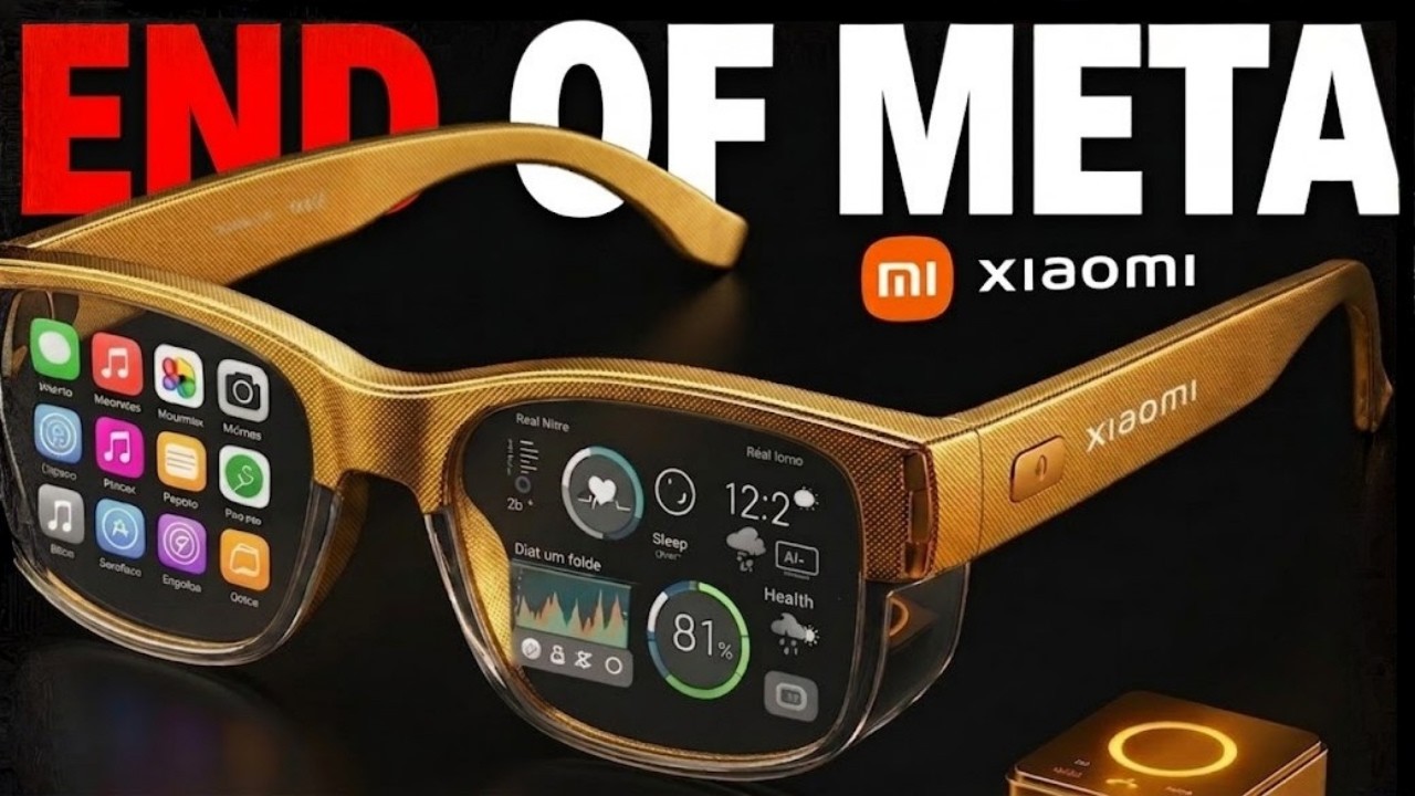 Китайские безумные технологии только что заменили очки Meta Xiaomi Glasses 2026.
