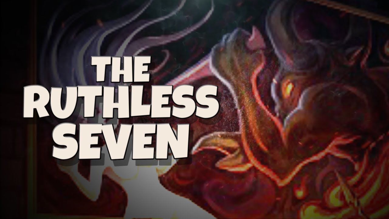 Tibia: THE RUTHLESS SEVEN - A LORE (história) | ⛏