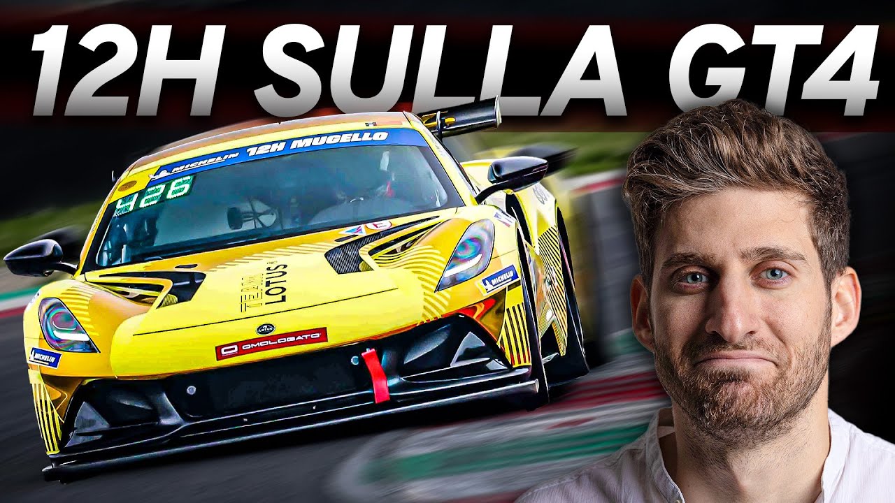 LA MIA PRIMA GARA 12 ore SULLA GT4 - Lotus Emira 12h Mugello