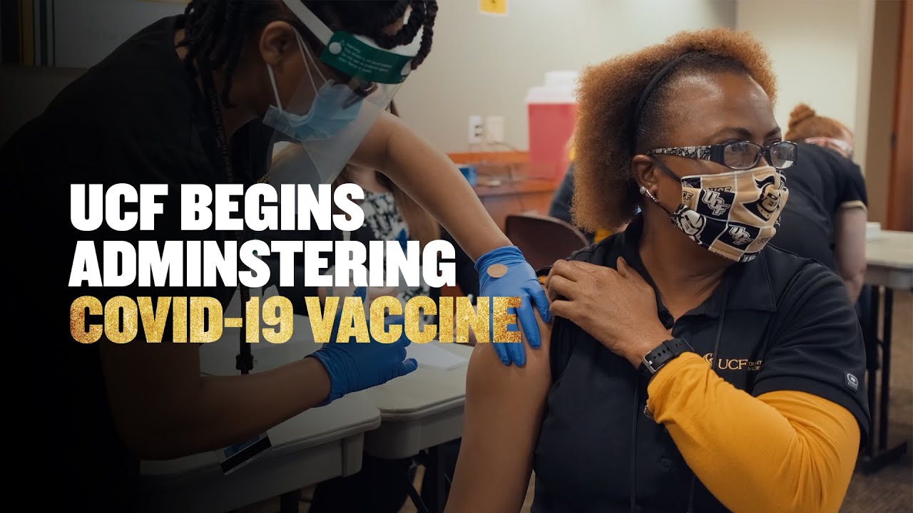 UCF Begins Administering COVID-19 Vaccine
