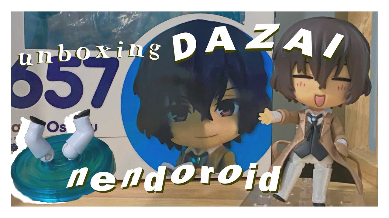 🧥🐶Dazai Osamu Nendoroid Unboxing (bootleg).. haul 02