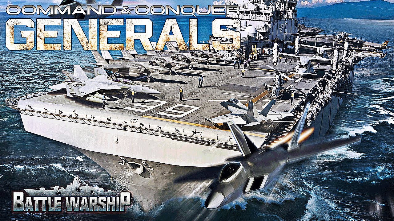 USA Carrier Aircraft vs 7 GLA BOSS - Command & Conquer Generals Apocalyptic