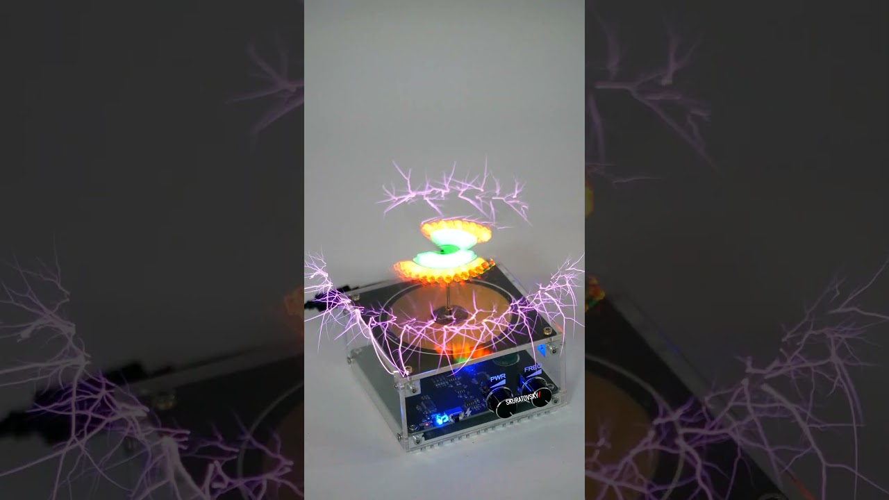 Music Tesla Coil ⚡ POWERFUL❗ #shorts #viral
