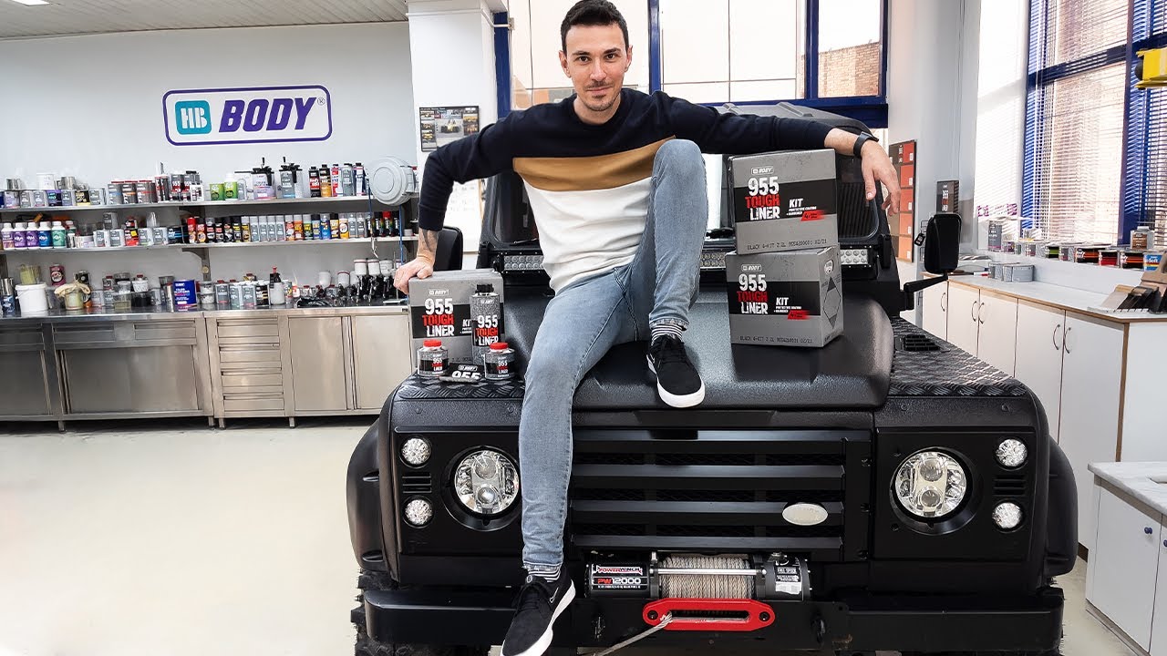 Βάψαμε το Jeep μας με το Tough Liner 955 της HB Body