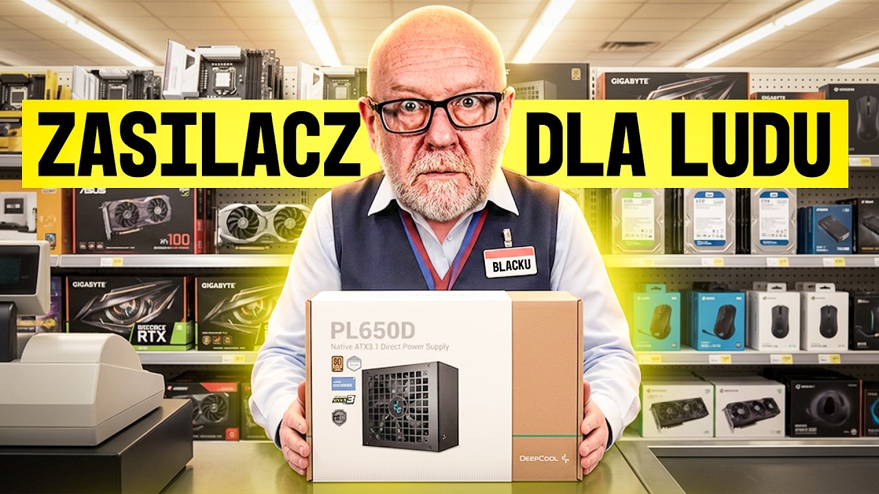 Test budżetowego zasilacza 650W