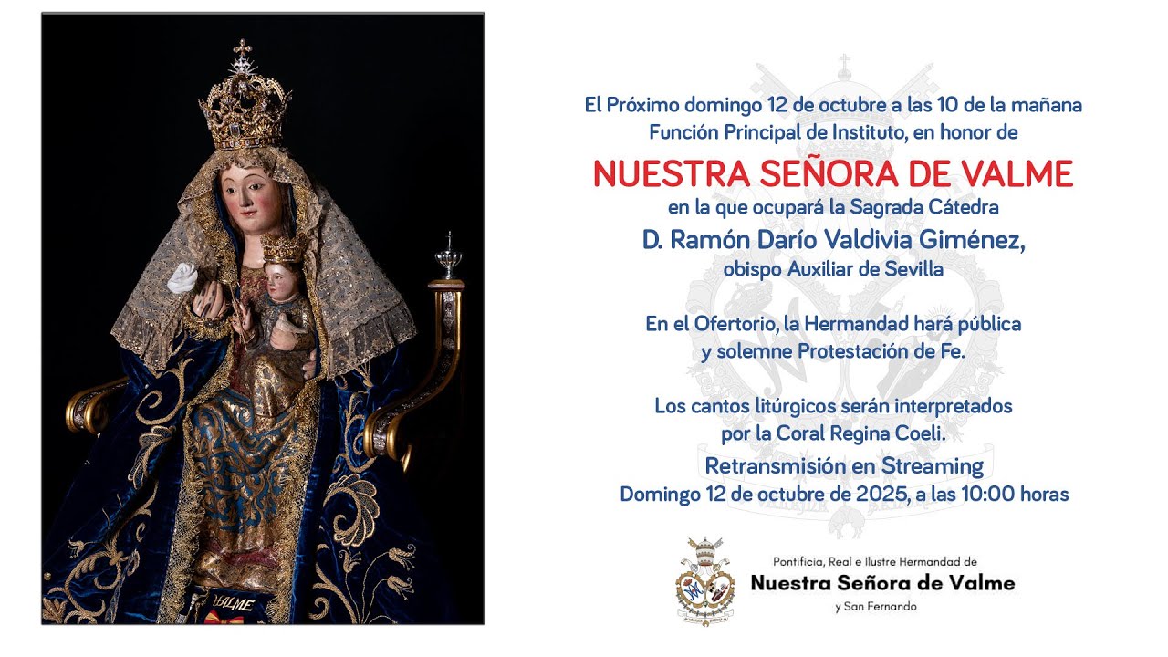 Función Principal de Instituto, en honor de Nuestra Señora de Valme