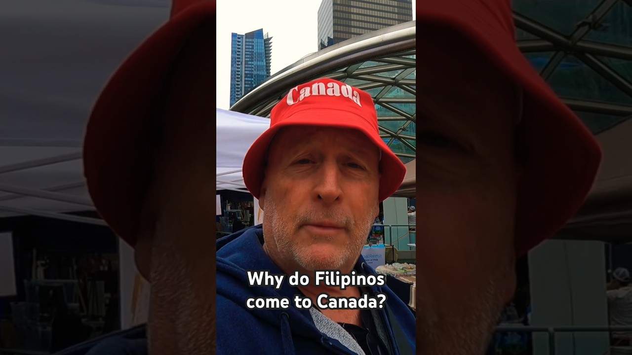 Why do Filipinos come to Canada? #philippines #filipino #shorts