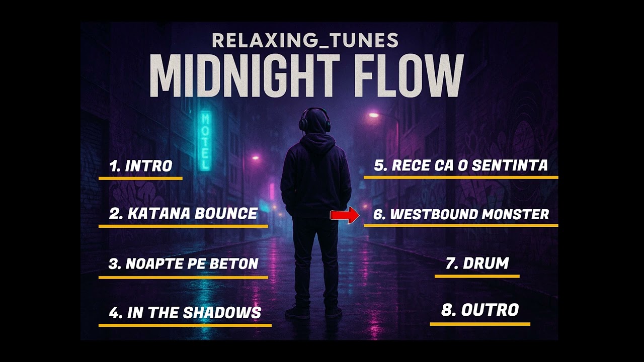 Midnight Flow – Chill Hip-Hop Atmosphere & Relaxing Beats by Relaxing_Tunes