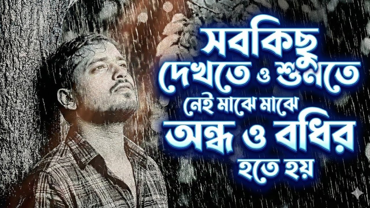 সবকিছু দেখতে ও শুনতে নেই- মাঝে মাঝে অন্ধ ও বধির হতে হয়