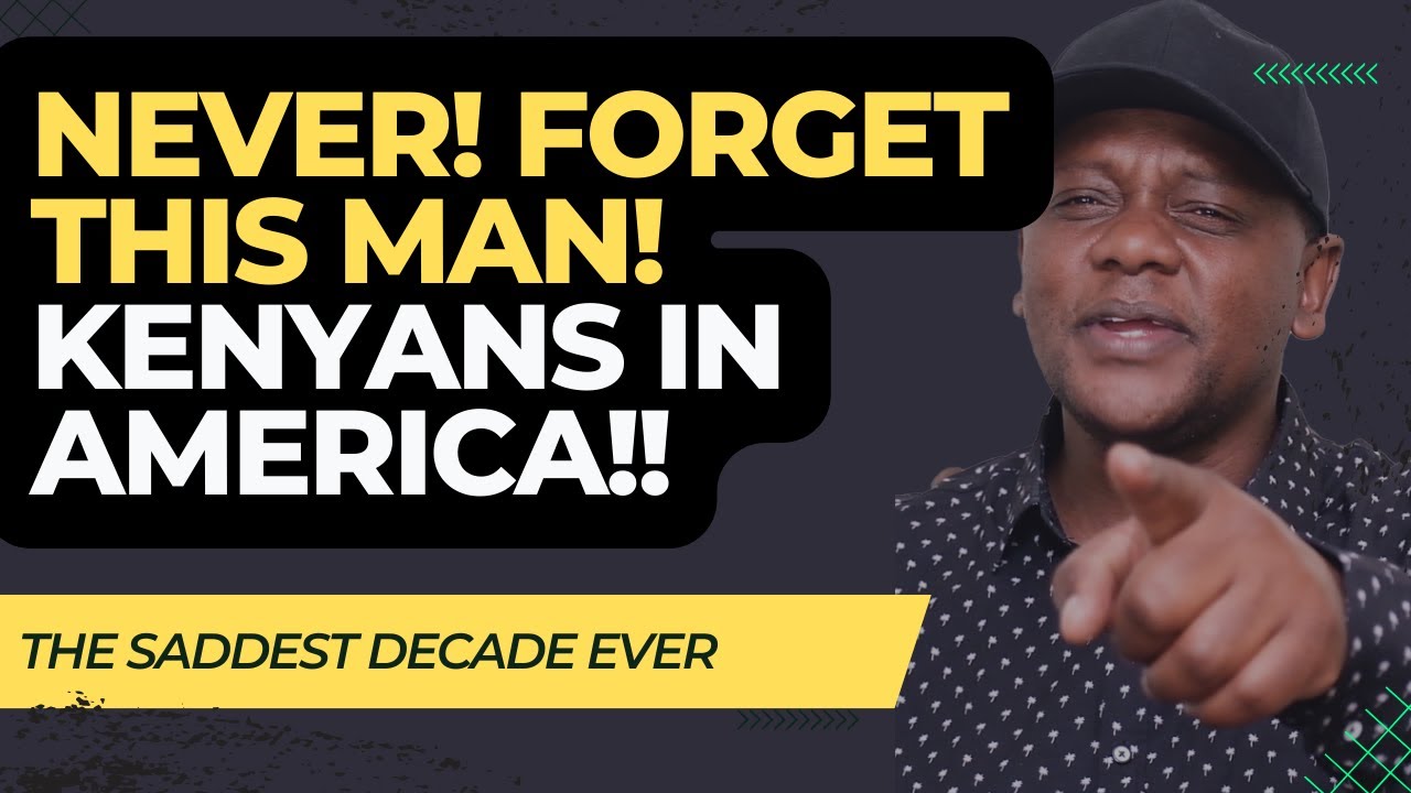 NEVER Forget this Man Kenyans in America | Story of a true HERO