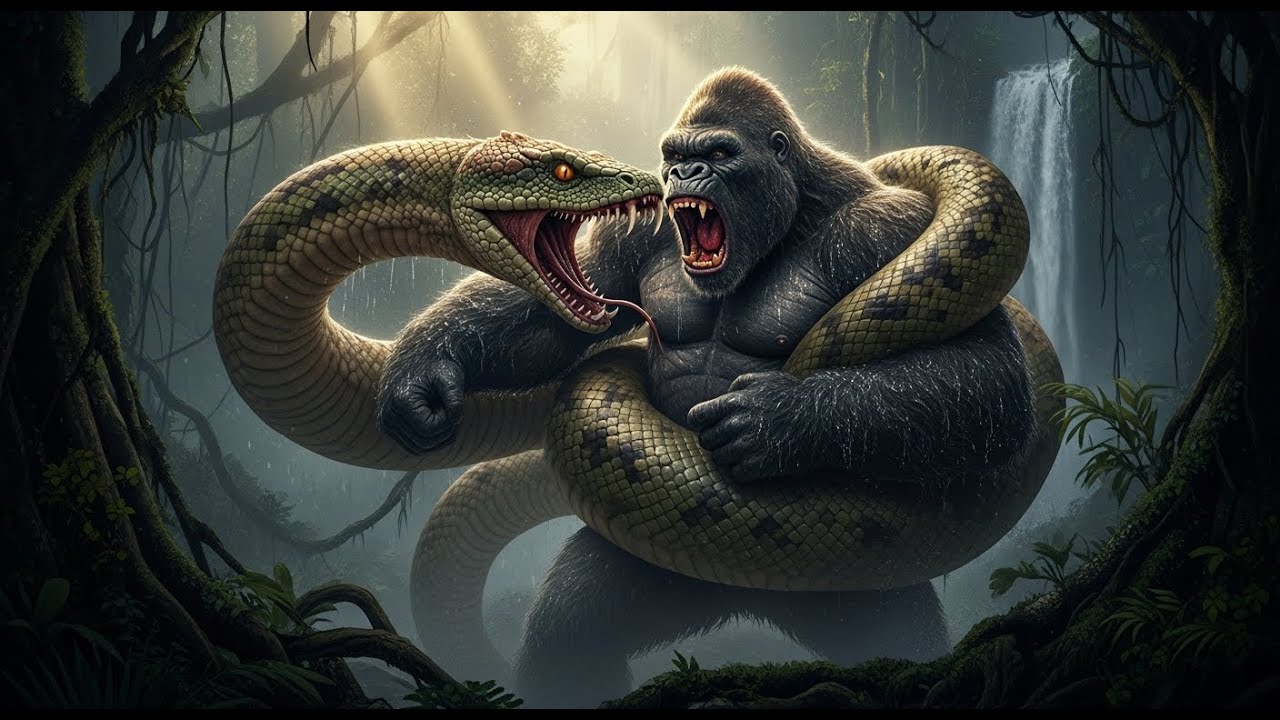 KING KONG vs TITANOBOA: Epic Battle - Who Would Win?