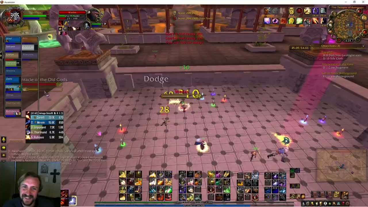 Lvl 59 Shockadin pvp--Rubious---Ascension Bronzebeard Gameplay