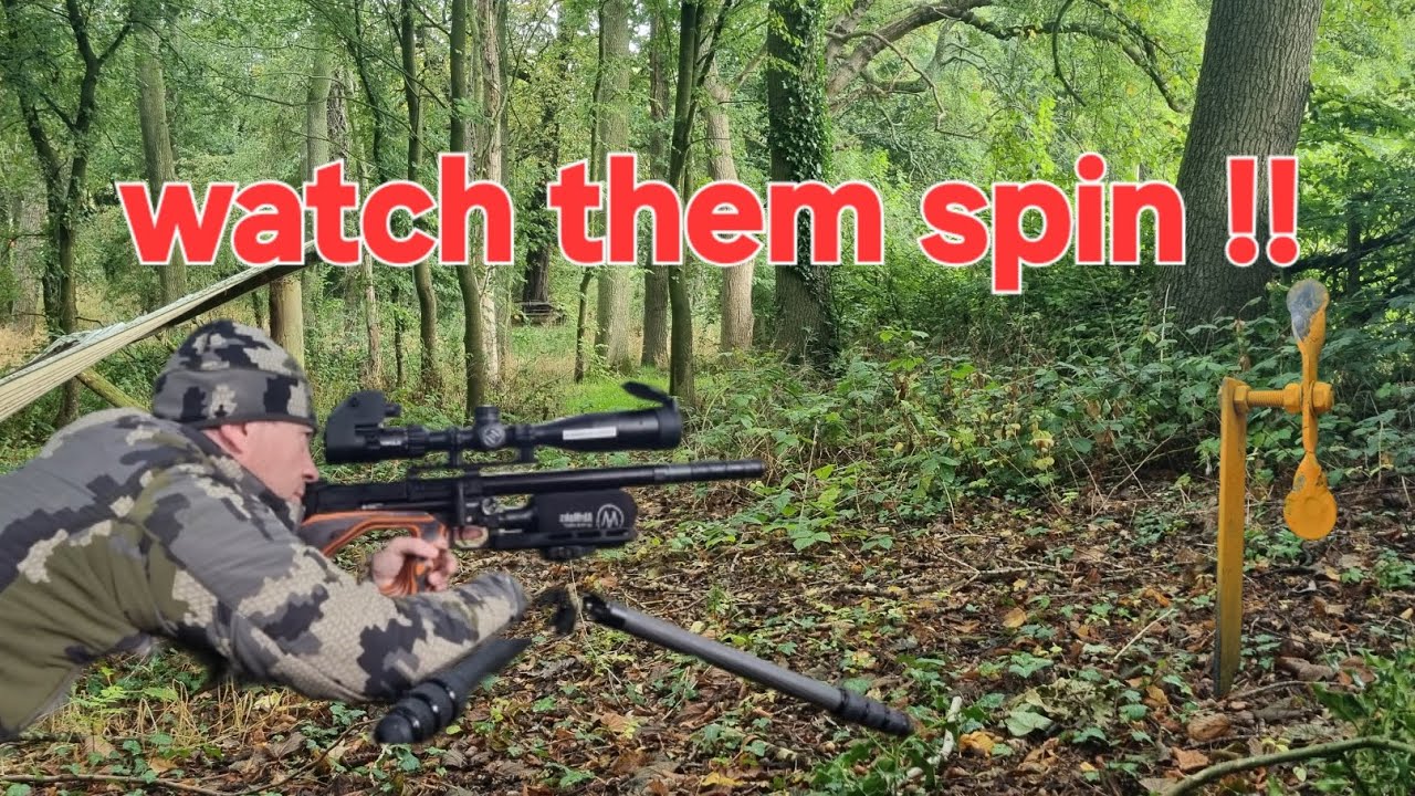 AirMaks Krait Precision: Woodland Shooting & Spinning Metal Targets
