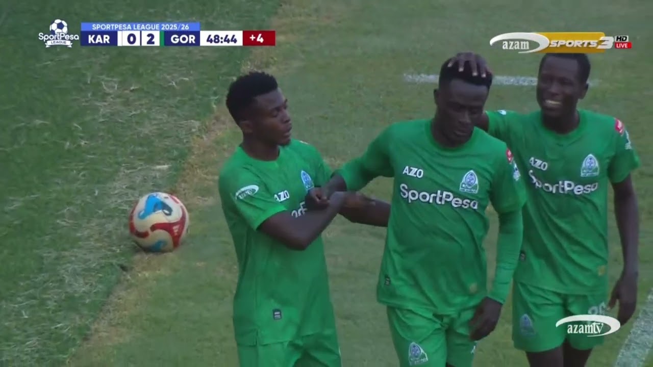 First half| Gor mahia goals vs Kariobangi Sharks