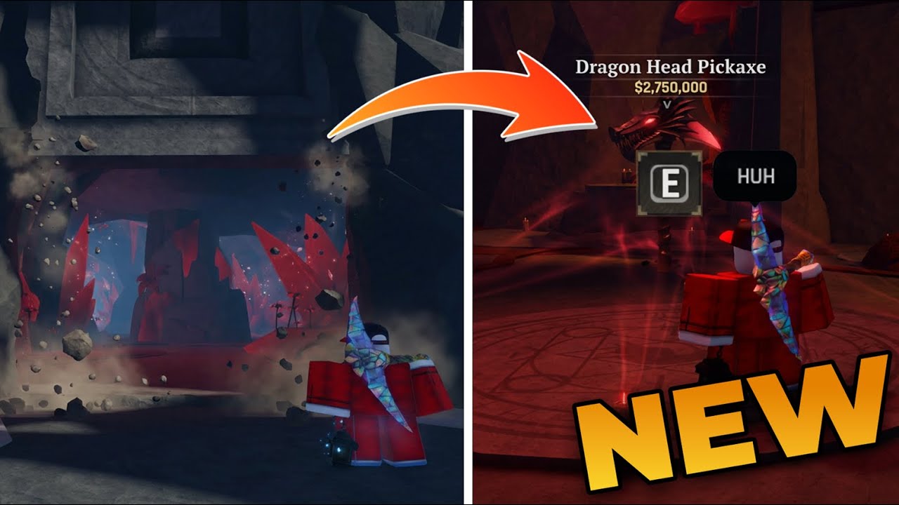 ROBLOX The Forge Funny Moments [Secret Cave]