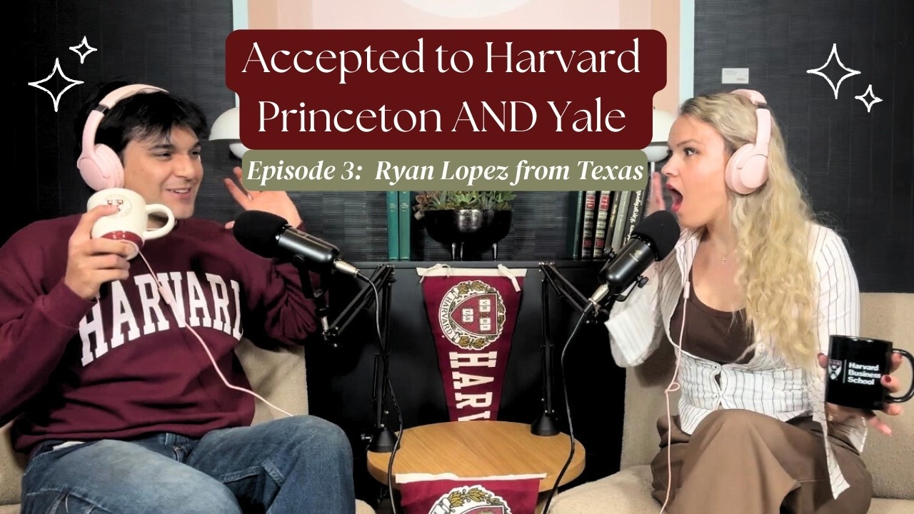 He used a NICHE skill to get into EVERY Ivy League...
